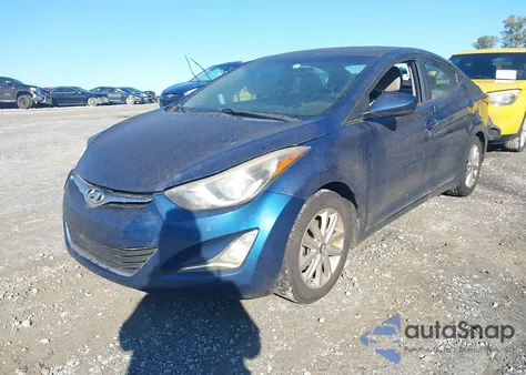 2015 Hyundai Elantra Se z USA, uszkodzony, nr VIN 5NPDH4AE9FH558808
